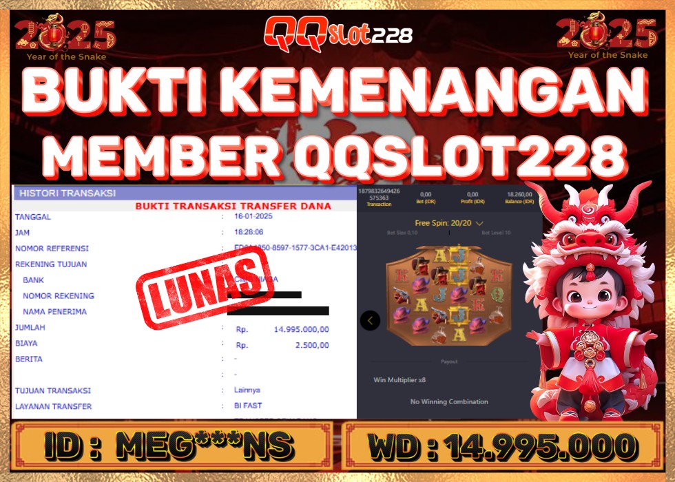 MEDANWIN JACKPOT  Rp 14.995.000 - LUNAS!!!