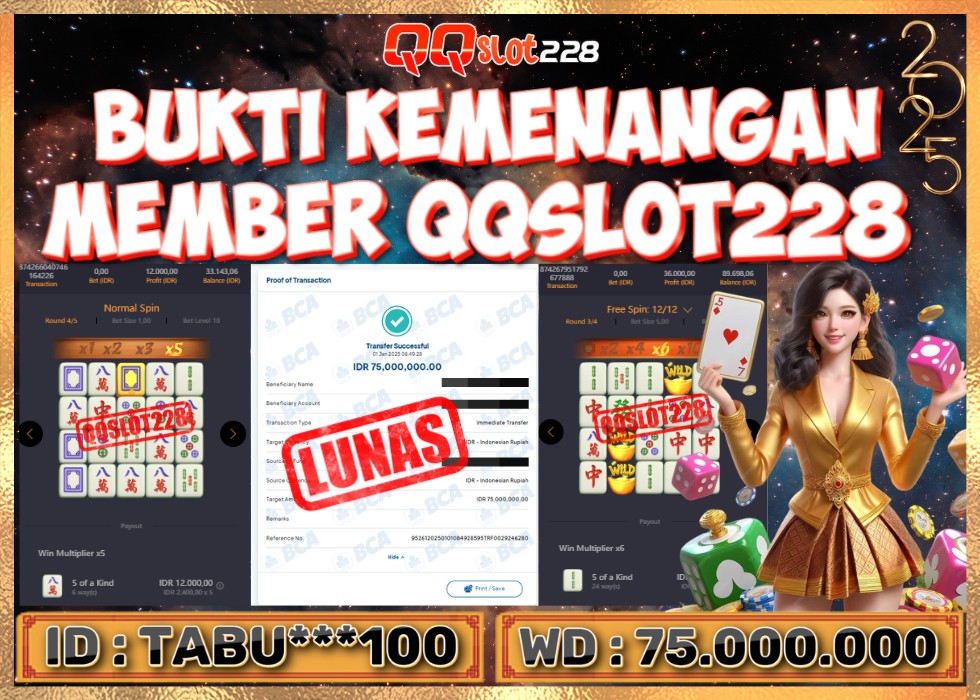 MEDANWIN JACKPOT  Rp 75.000.000 - LUNAS!!!