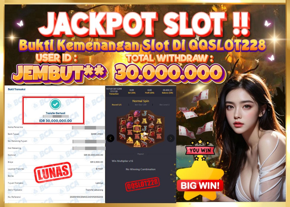 MEDANWIN JACKPOT  Rp 30.000.000 - LUNAS!!!