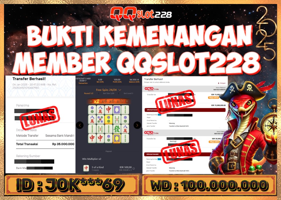 MEDANWIN JACKPOT  Rp 100.000.000 - LUNAS!!!